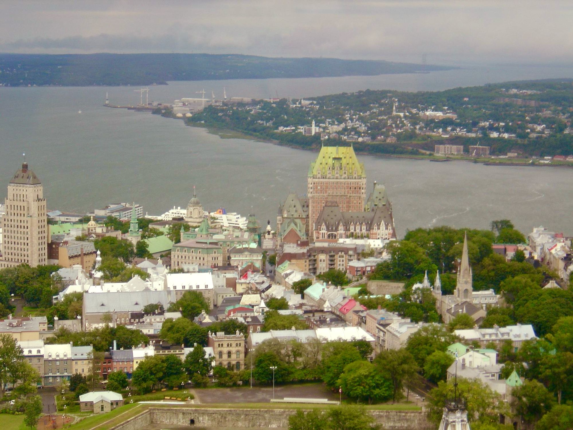 Québec vu de haut