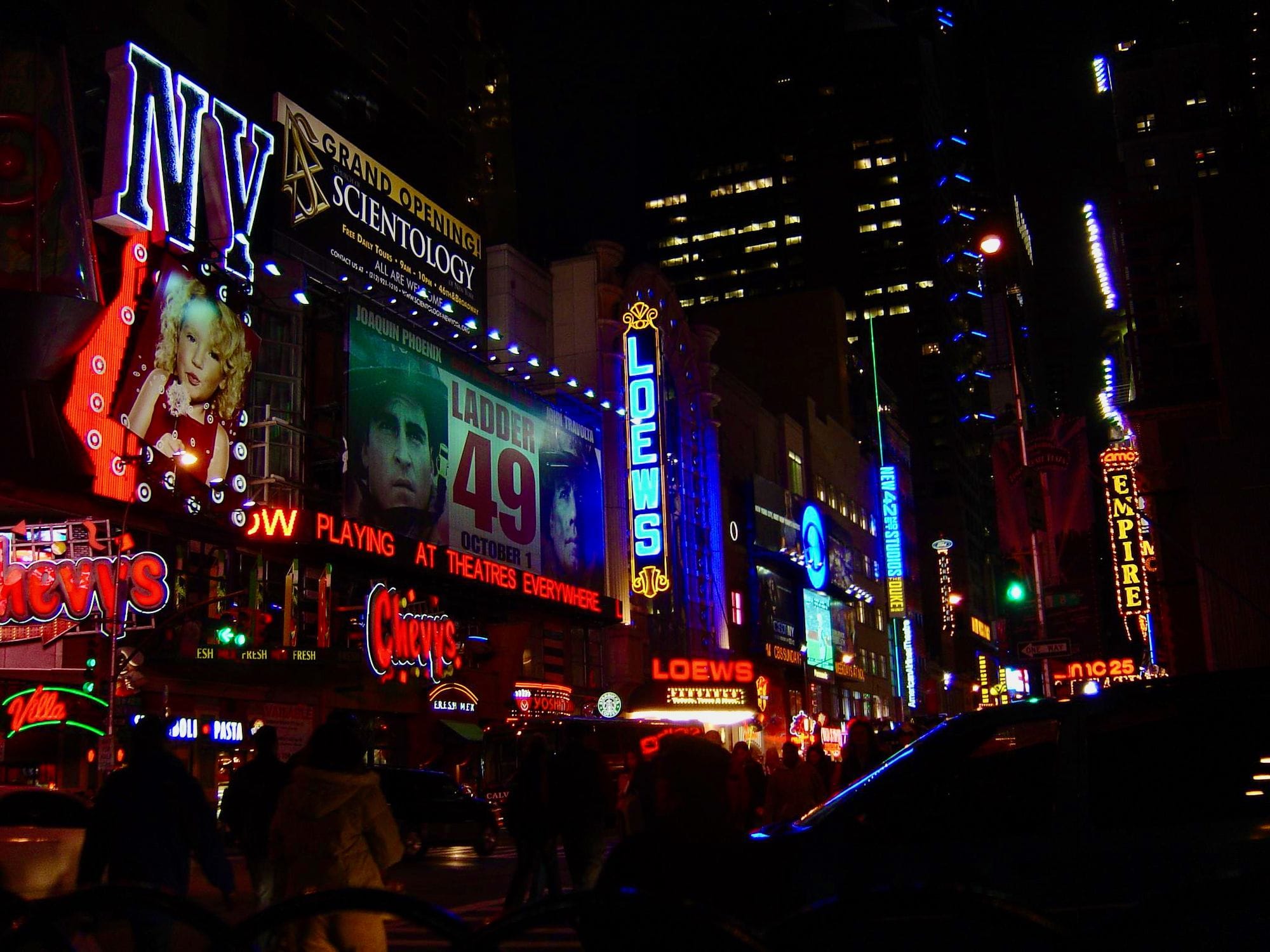 Time Square et Little Italy