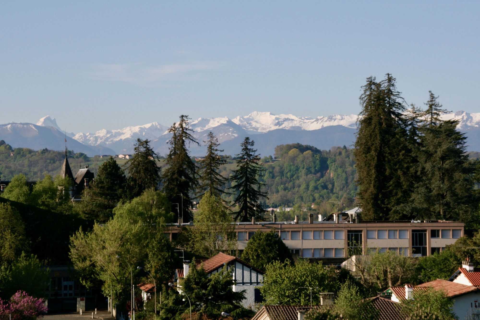 Depuis le balcon