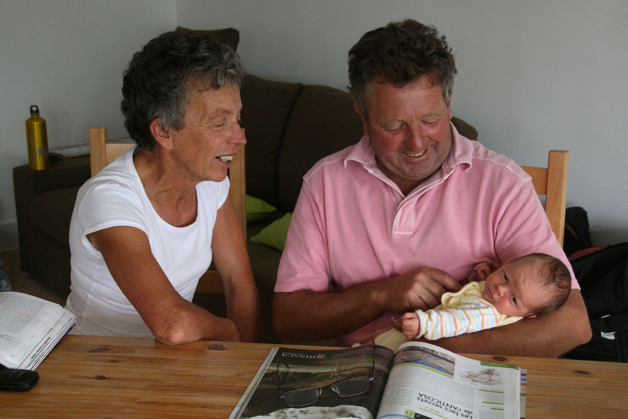Une visite des grands-parents