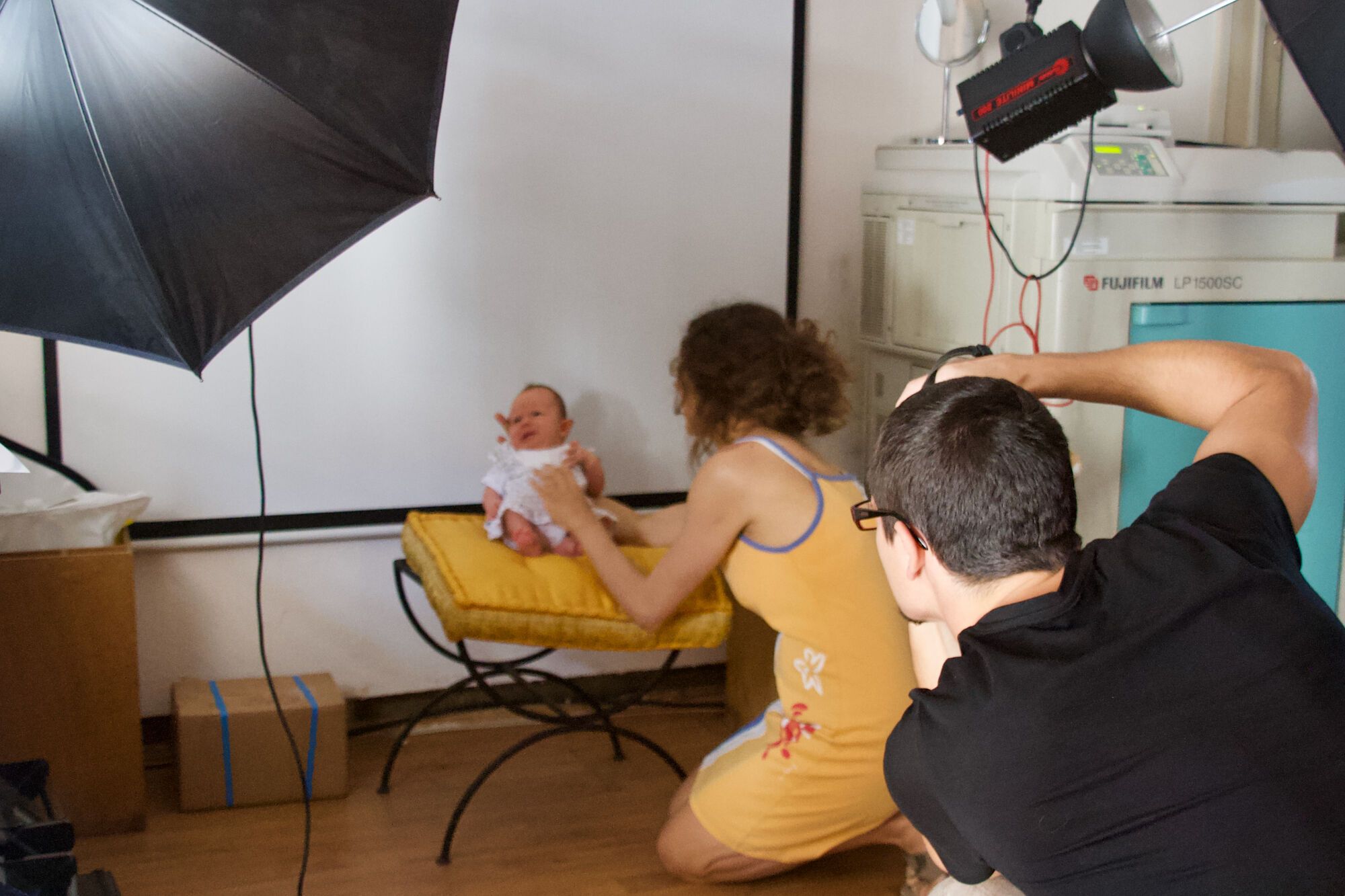 Cirque chez le photographe