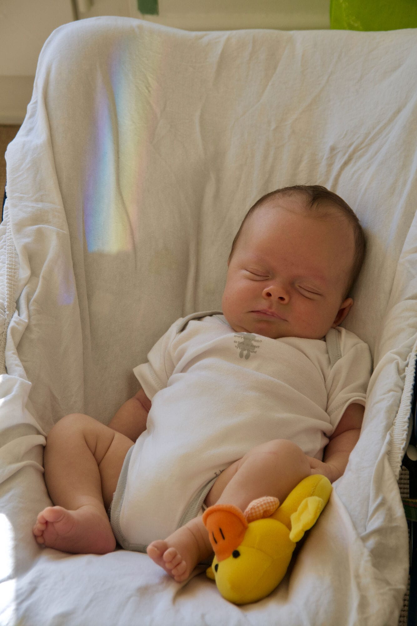 Sieste arc-en-ciel