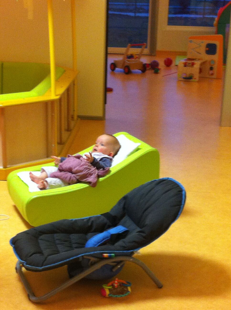Le soir à la crèche