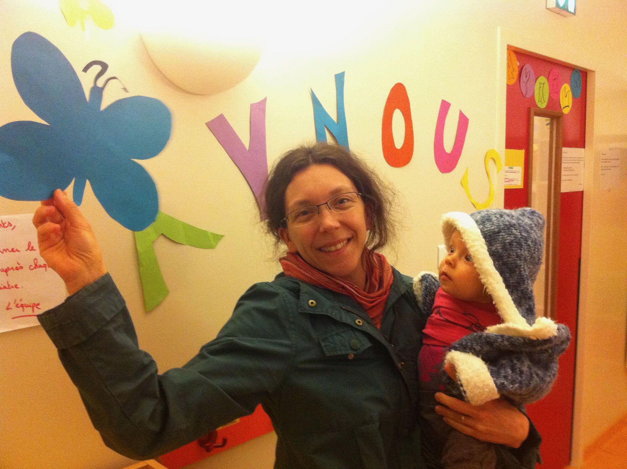Un papillon chez les Aynous