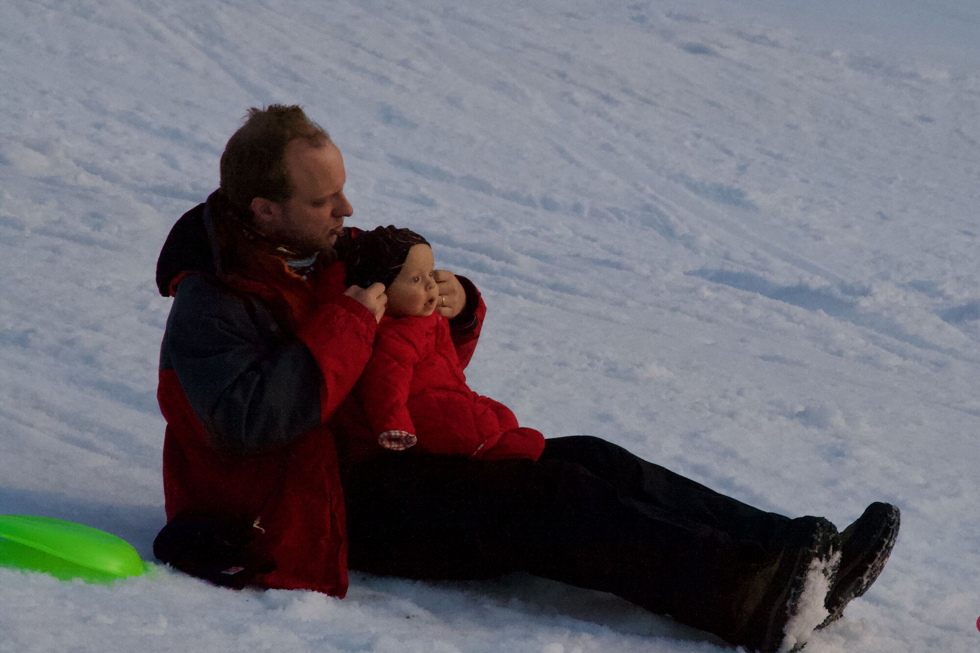 Première glissade