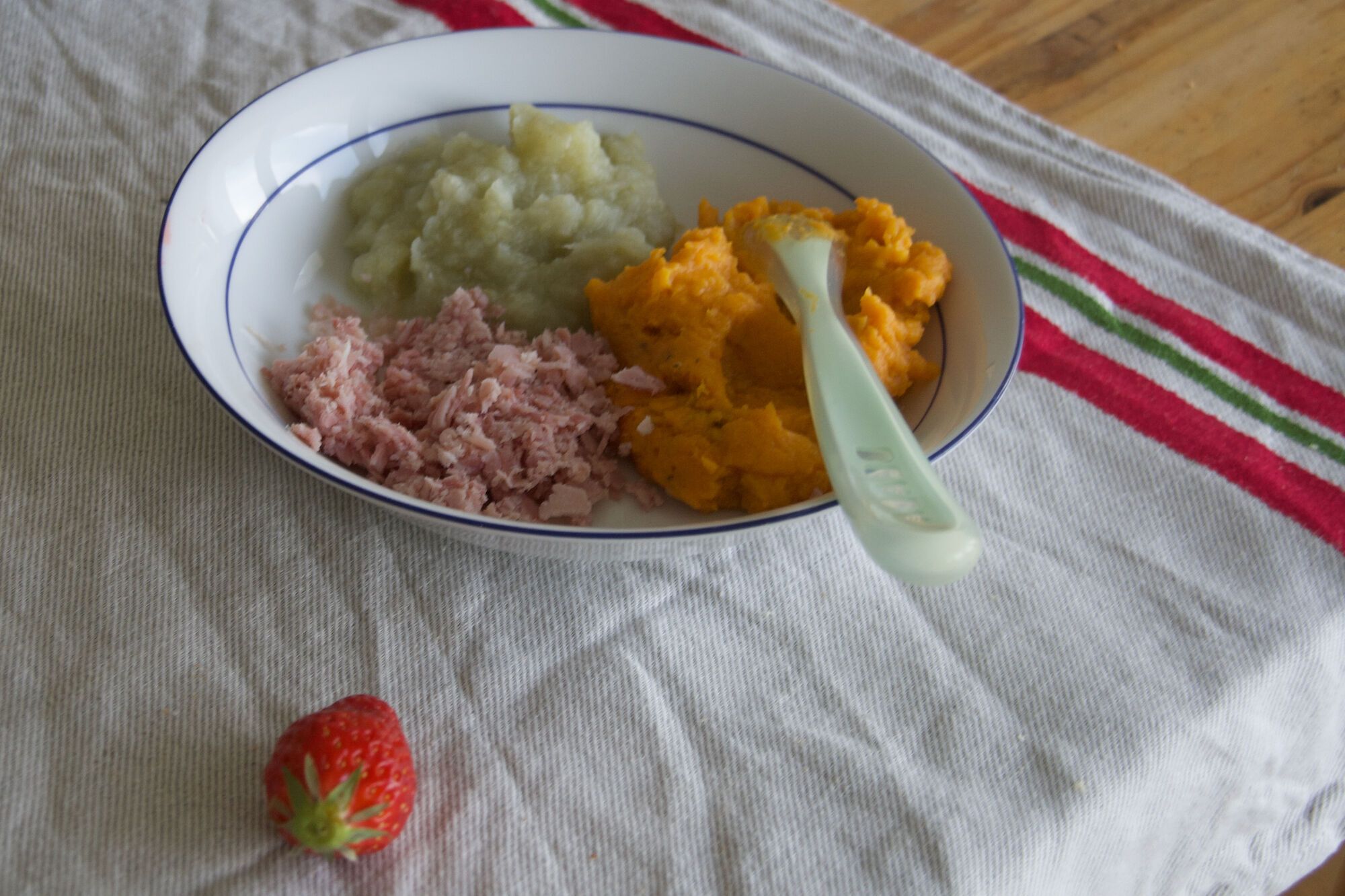 Assiette colorée
