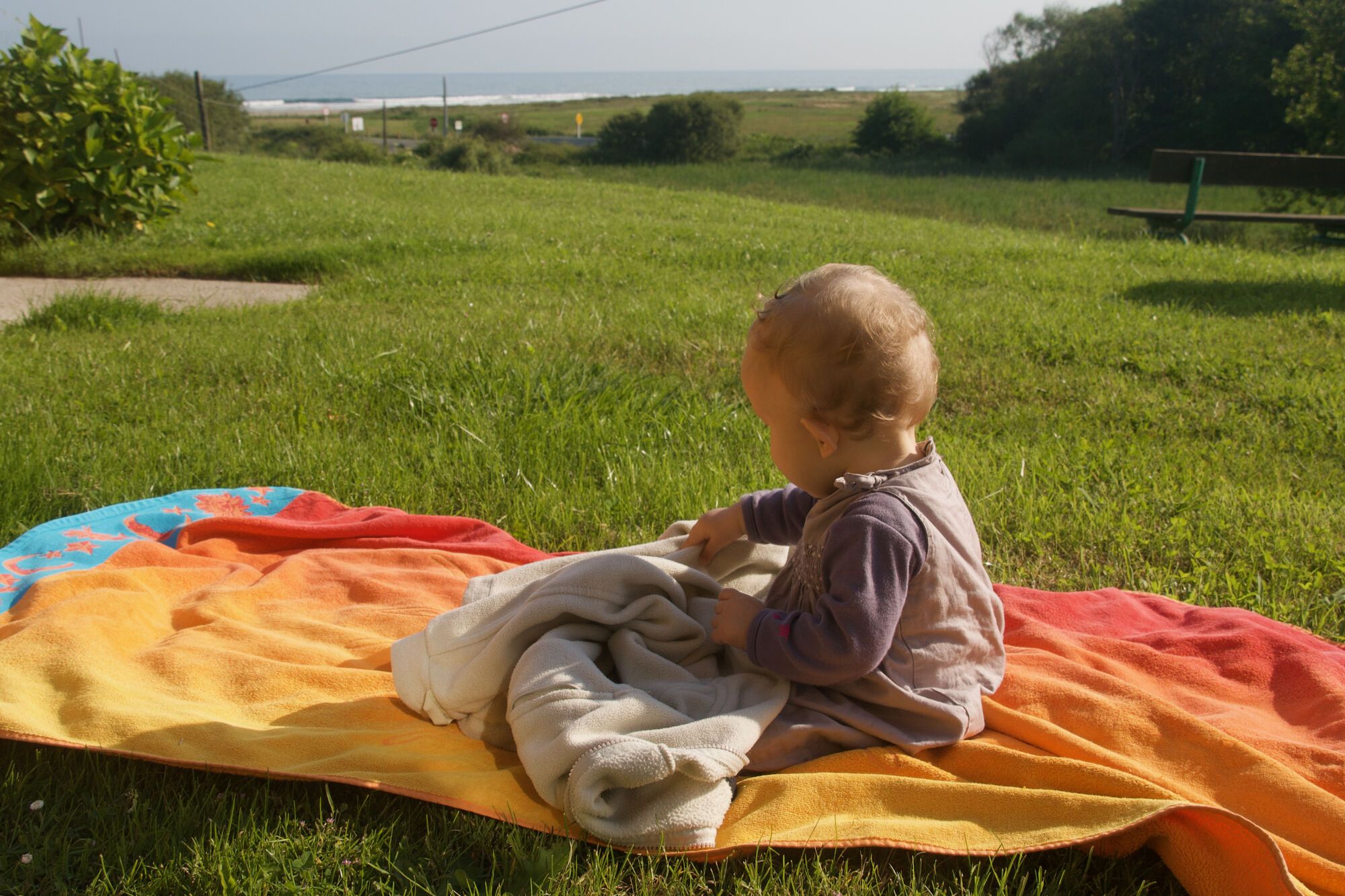 Tapis volant, vue mer