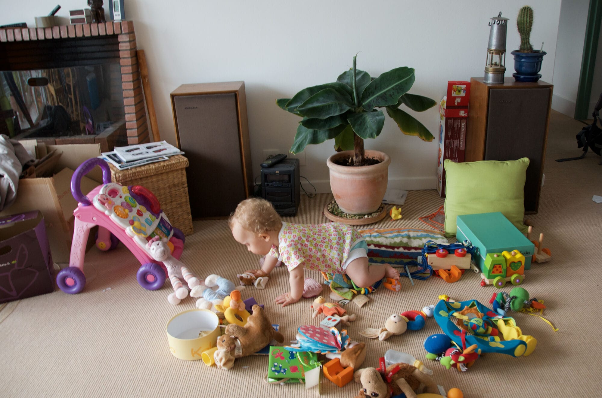 Un océan de jouets