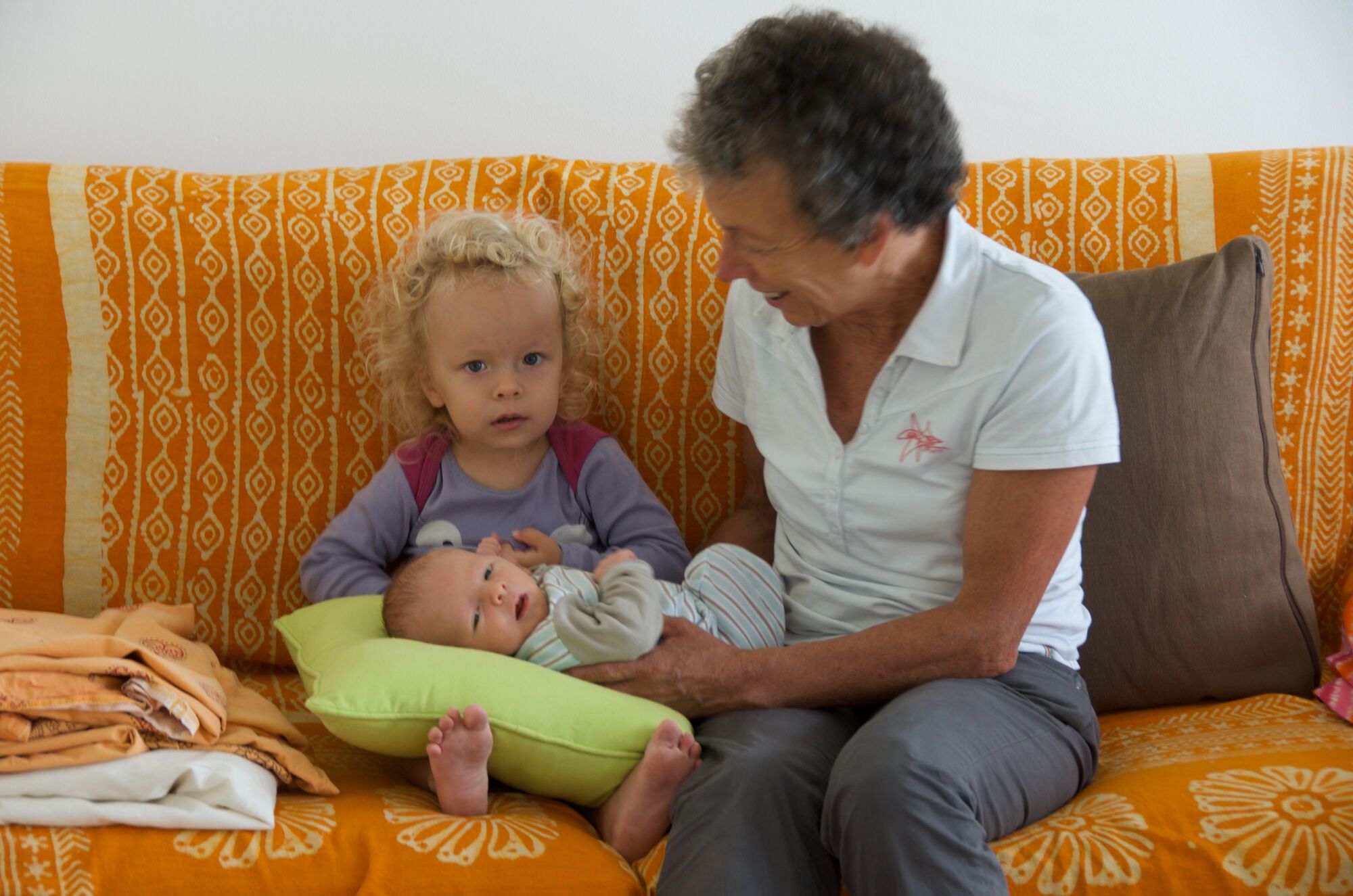 Grands-parents en visite