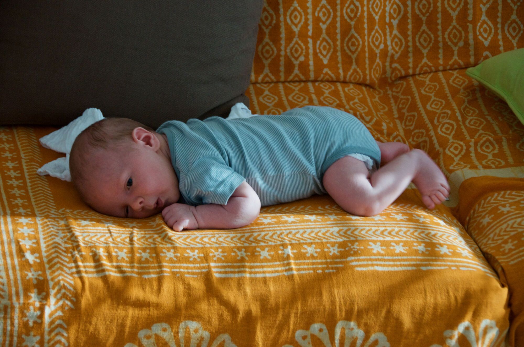 Sieste sur le canapé