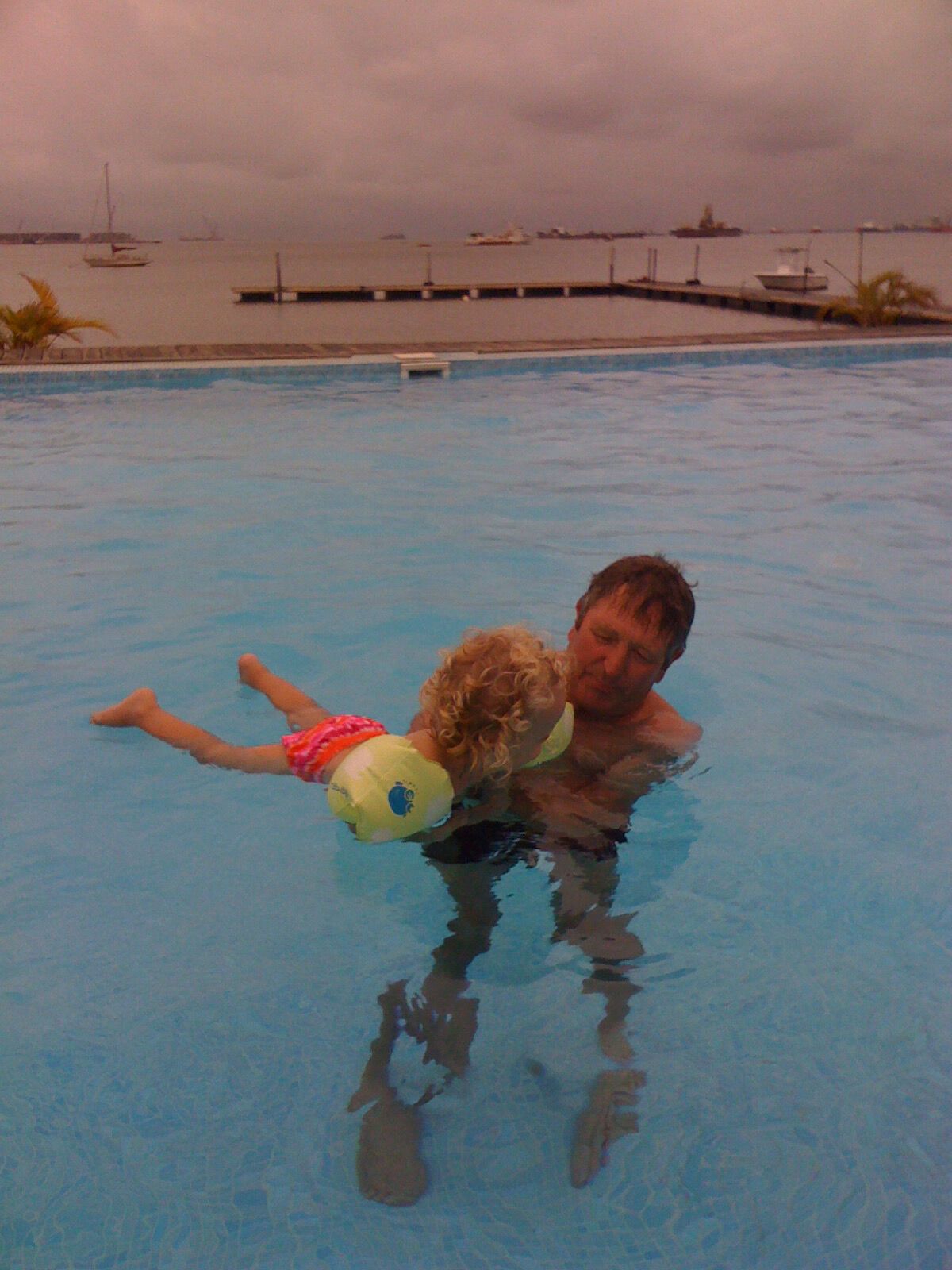 Natation à Pointe Noire