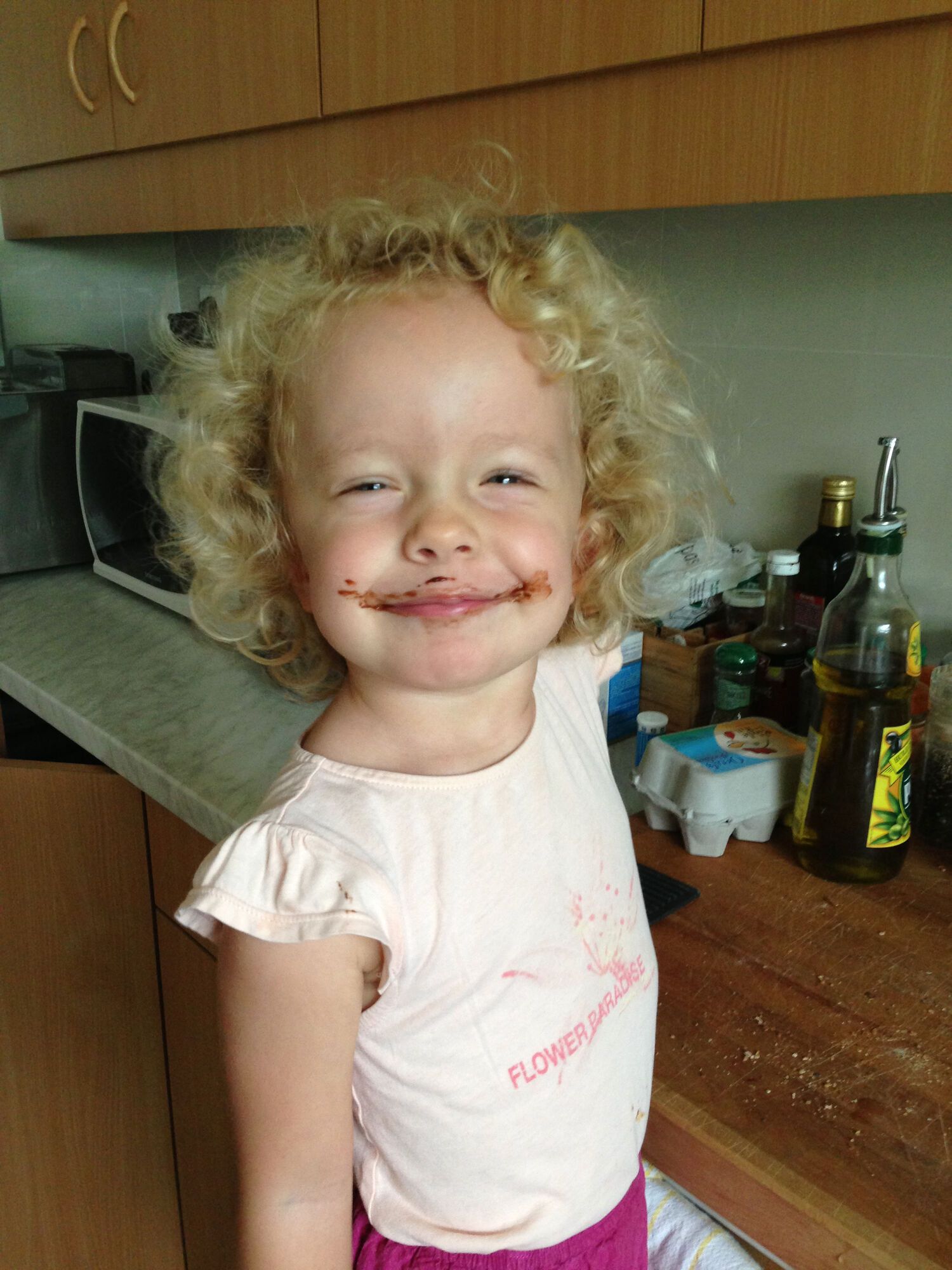 Sourires au chocolat