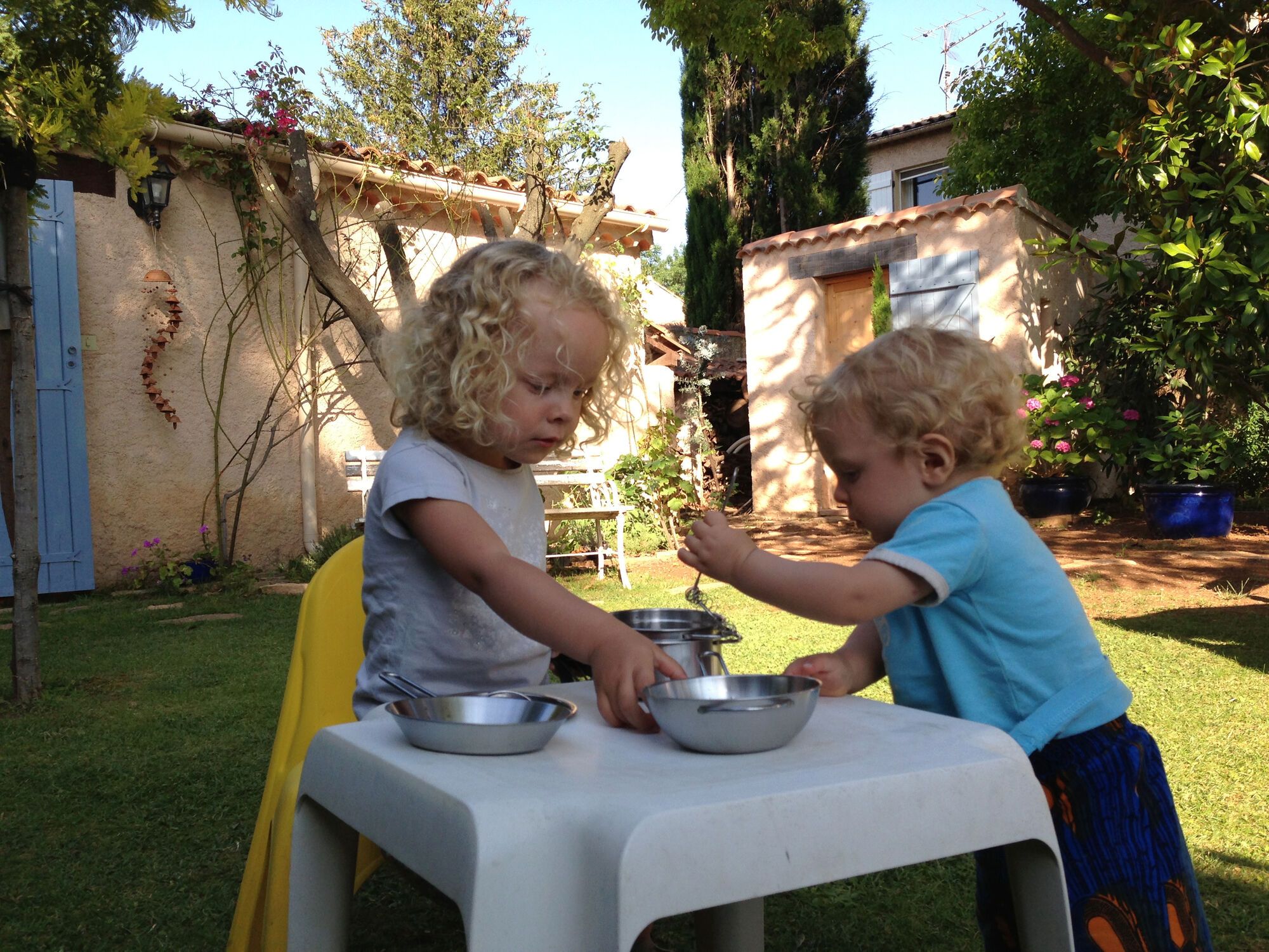 Coup de fourchette en plein air