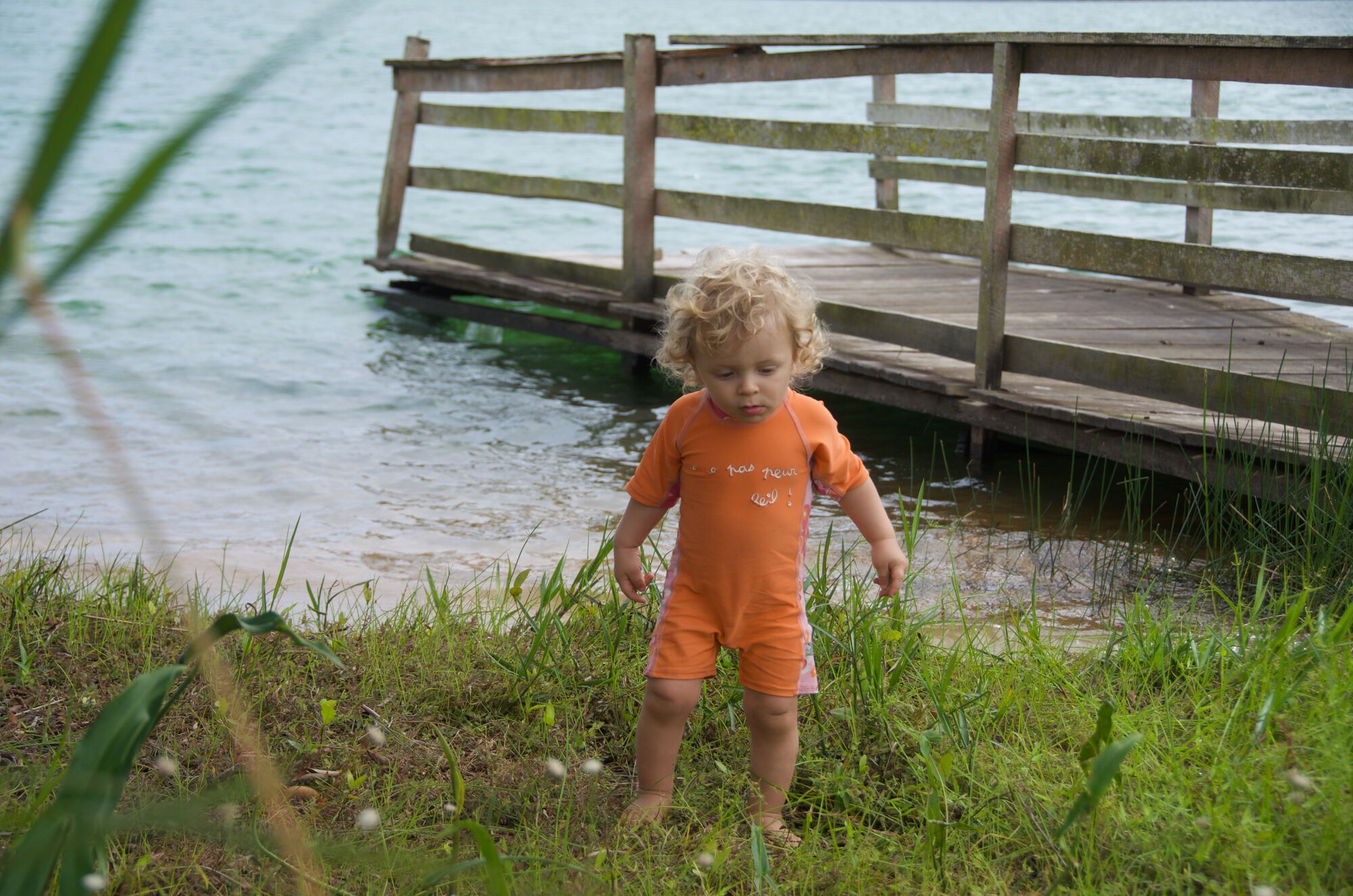 Au bain au lac de Yanika
