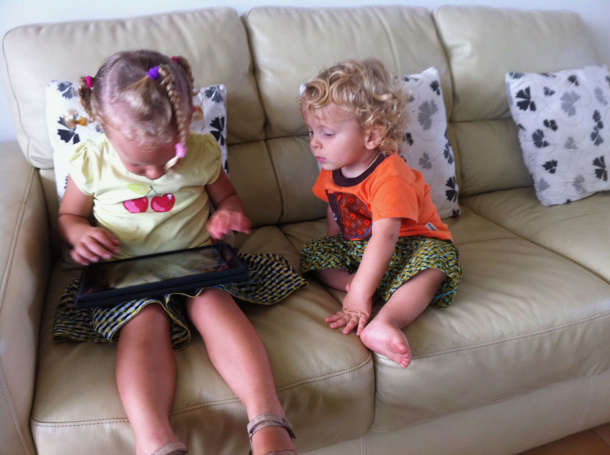 Sages comme des Ipads