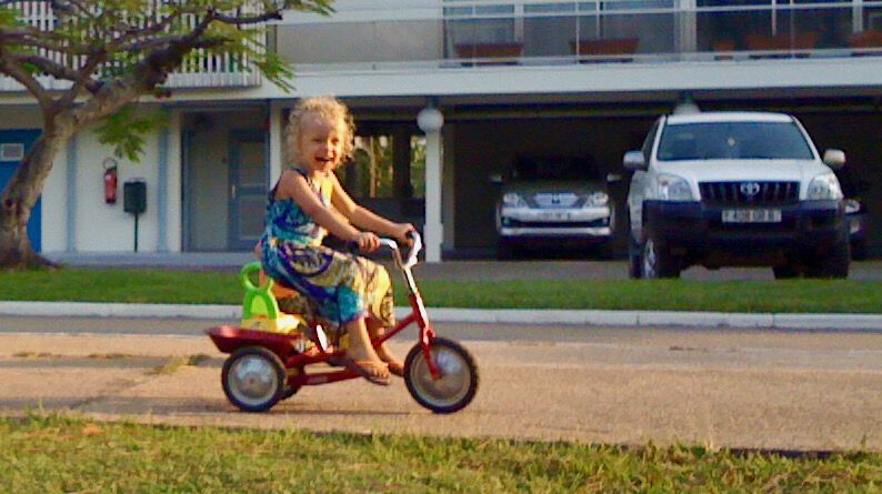 A vélo à Côte Sauvage