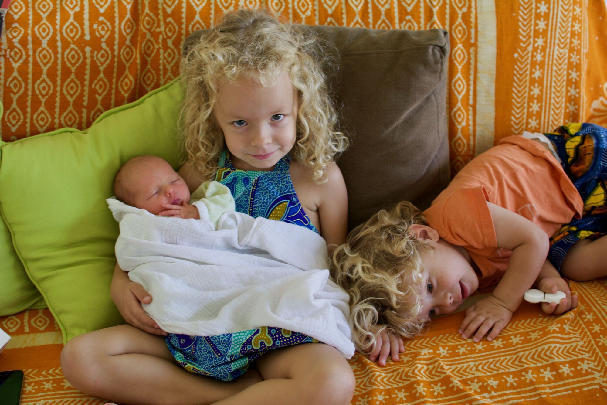 Prise en mains du bébé