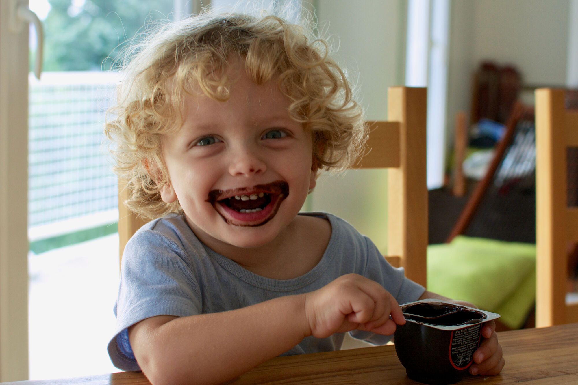 Maquillage au chocolat