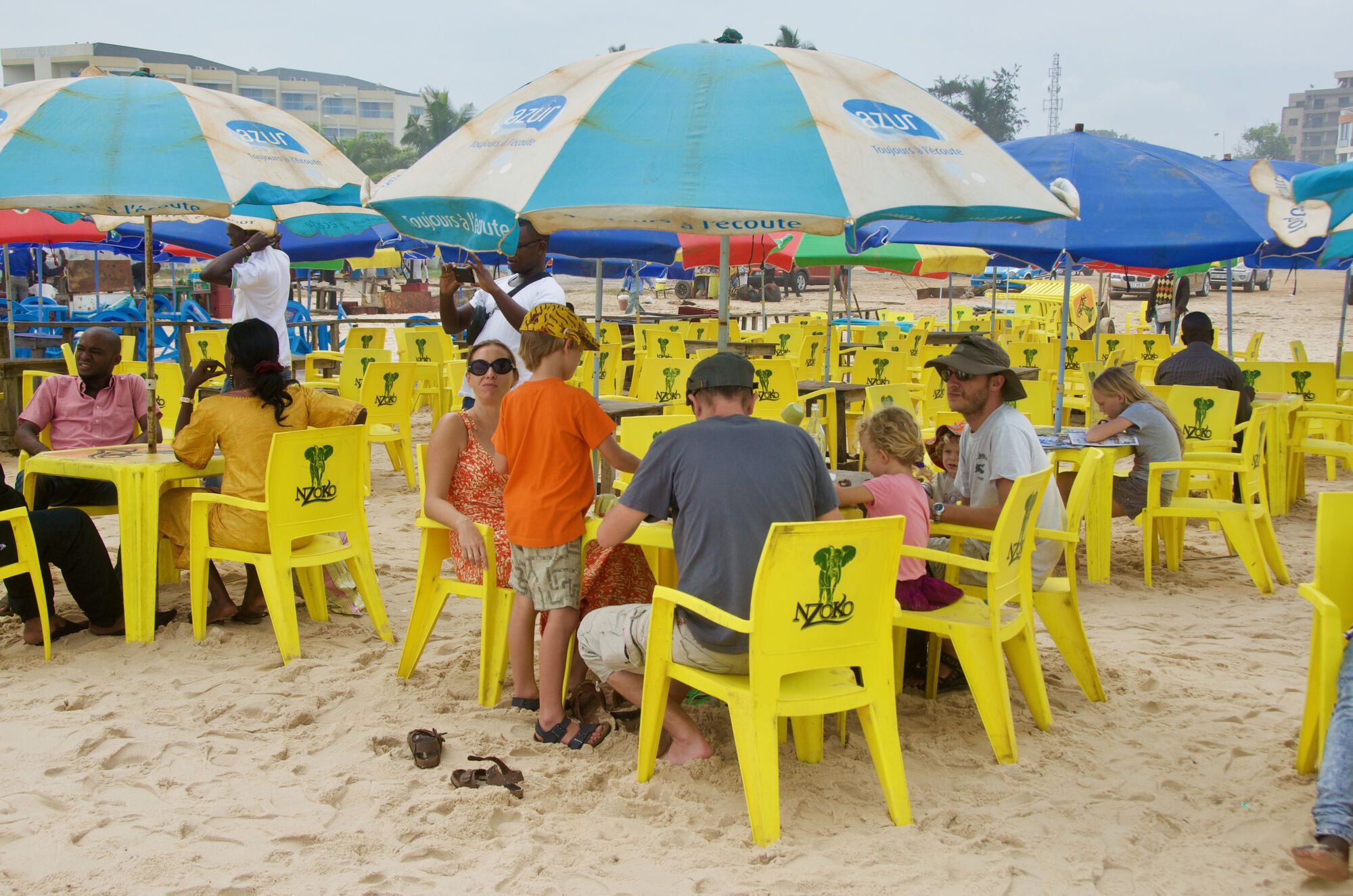 Plage et piscine