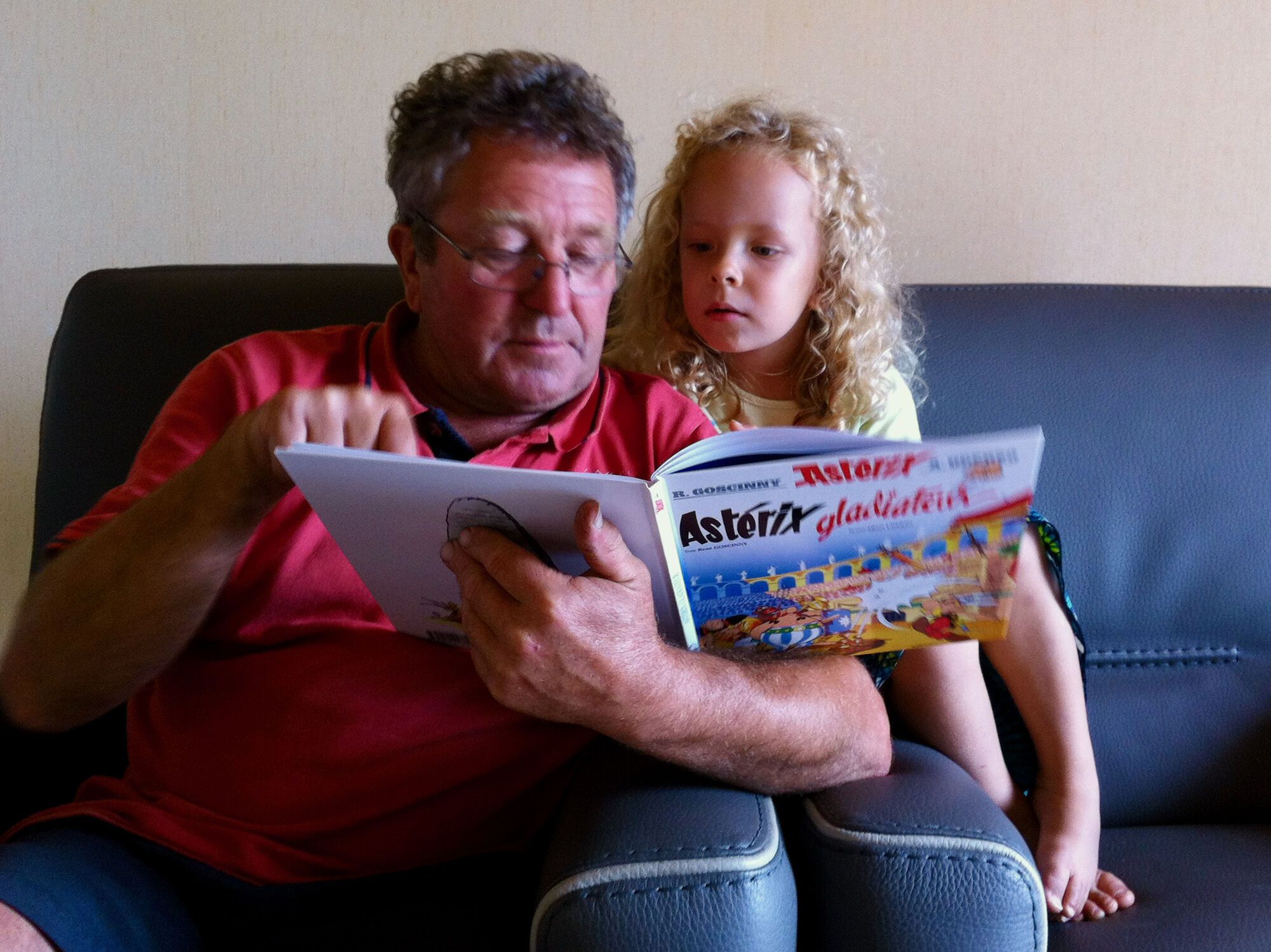 Tomber dedans tout petit ?