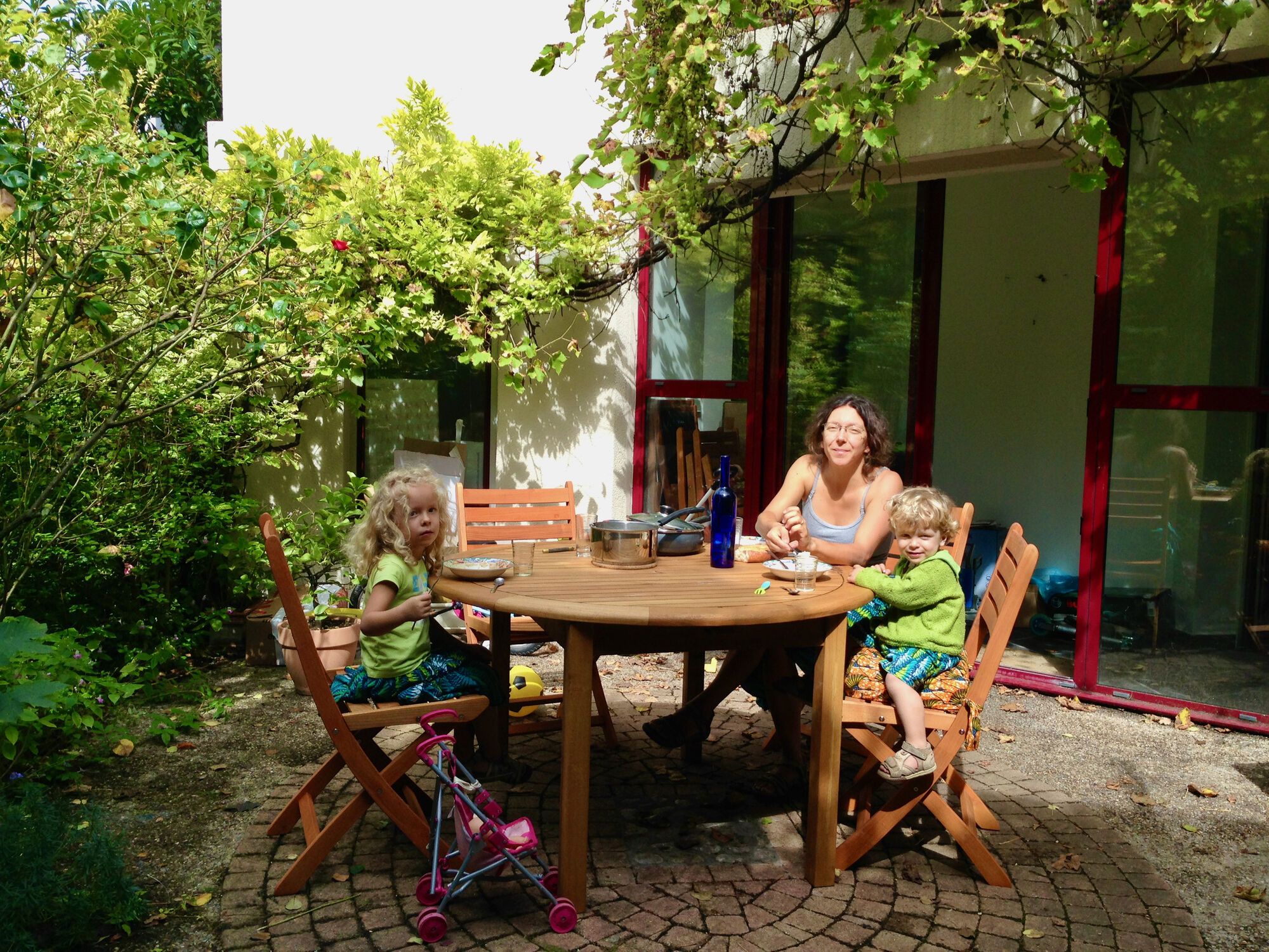 Dans le jardin de Nanterre
