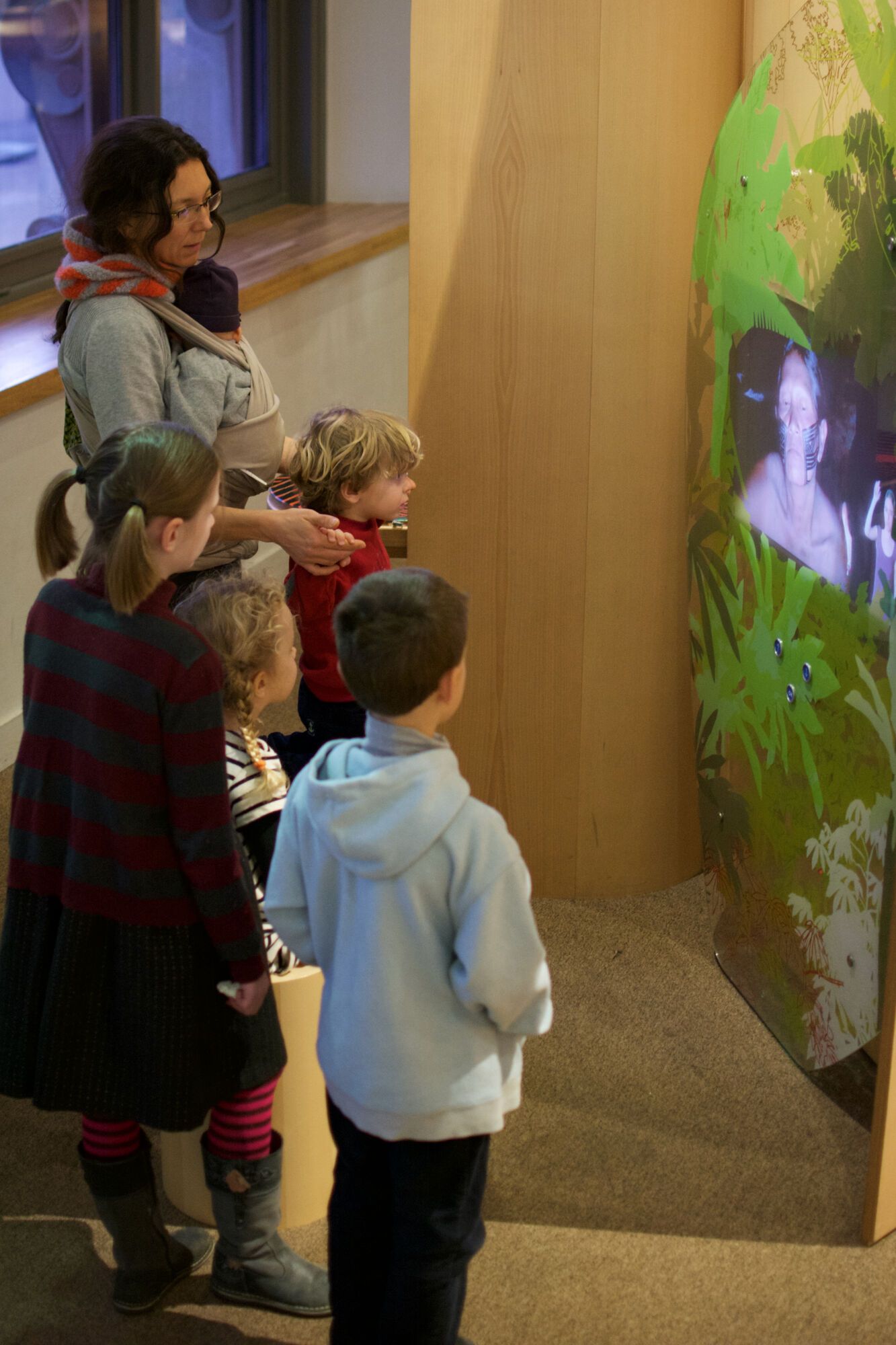 Les explorateurs en galerie