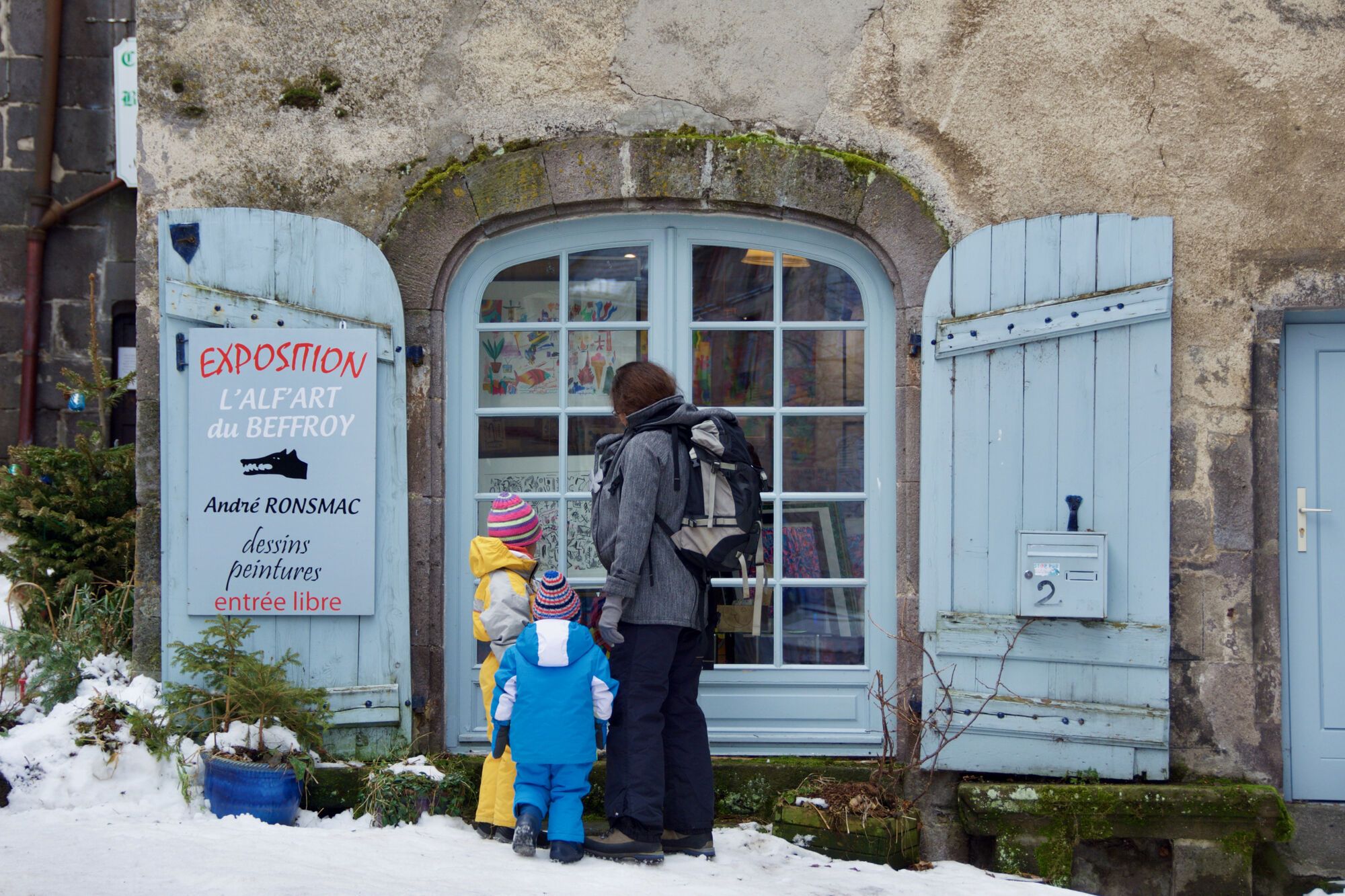 En ville, à Besse