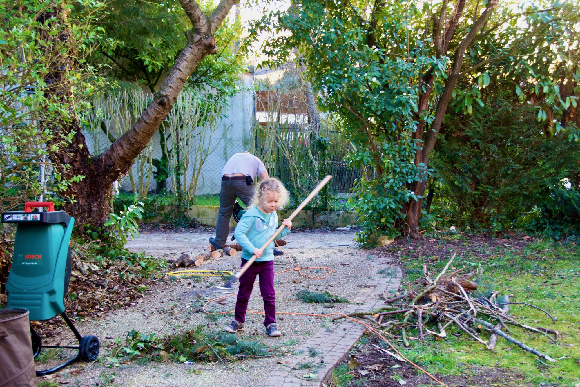 Au jardin