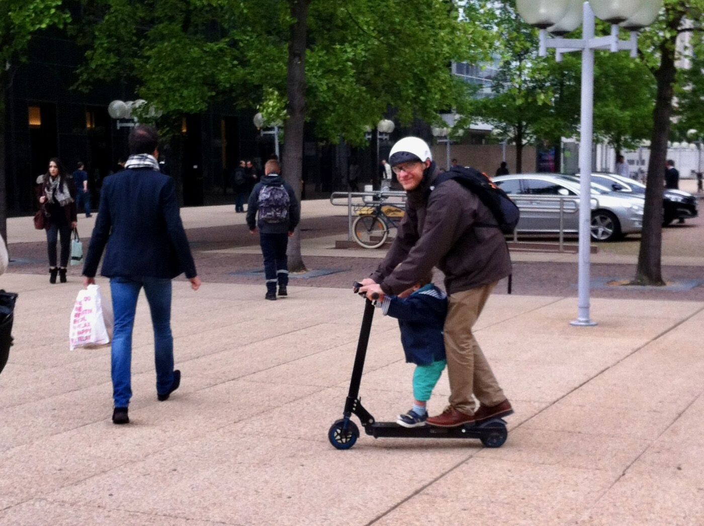 La Défense sans poussette