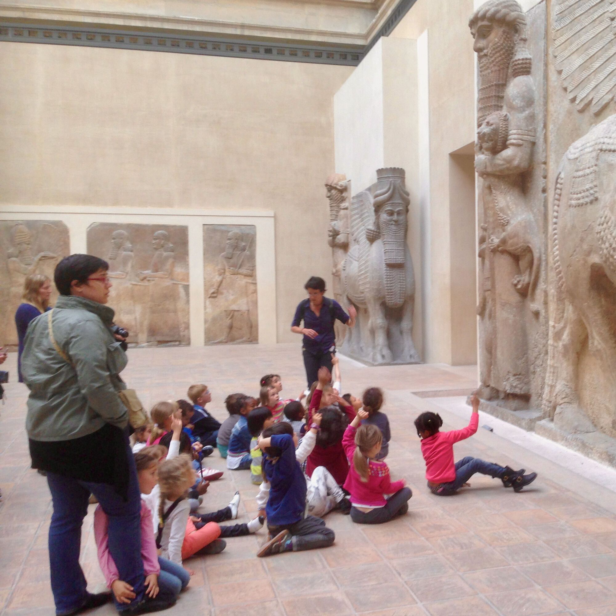 Au Louvre