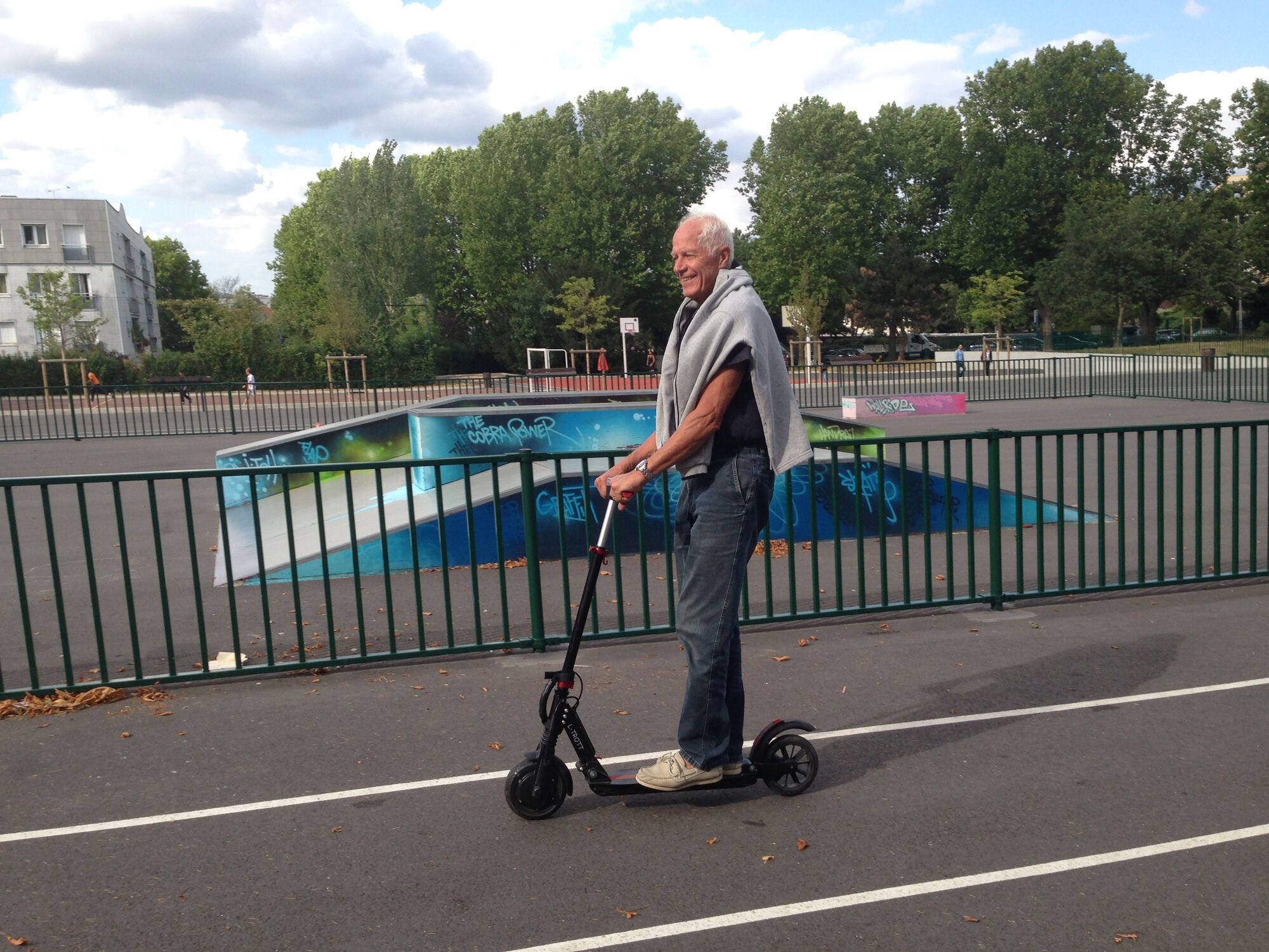 En trottinette