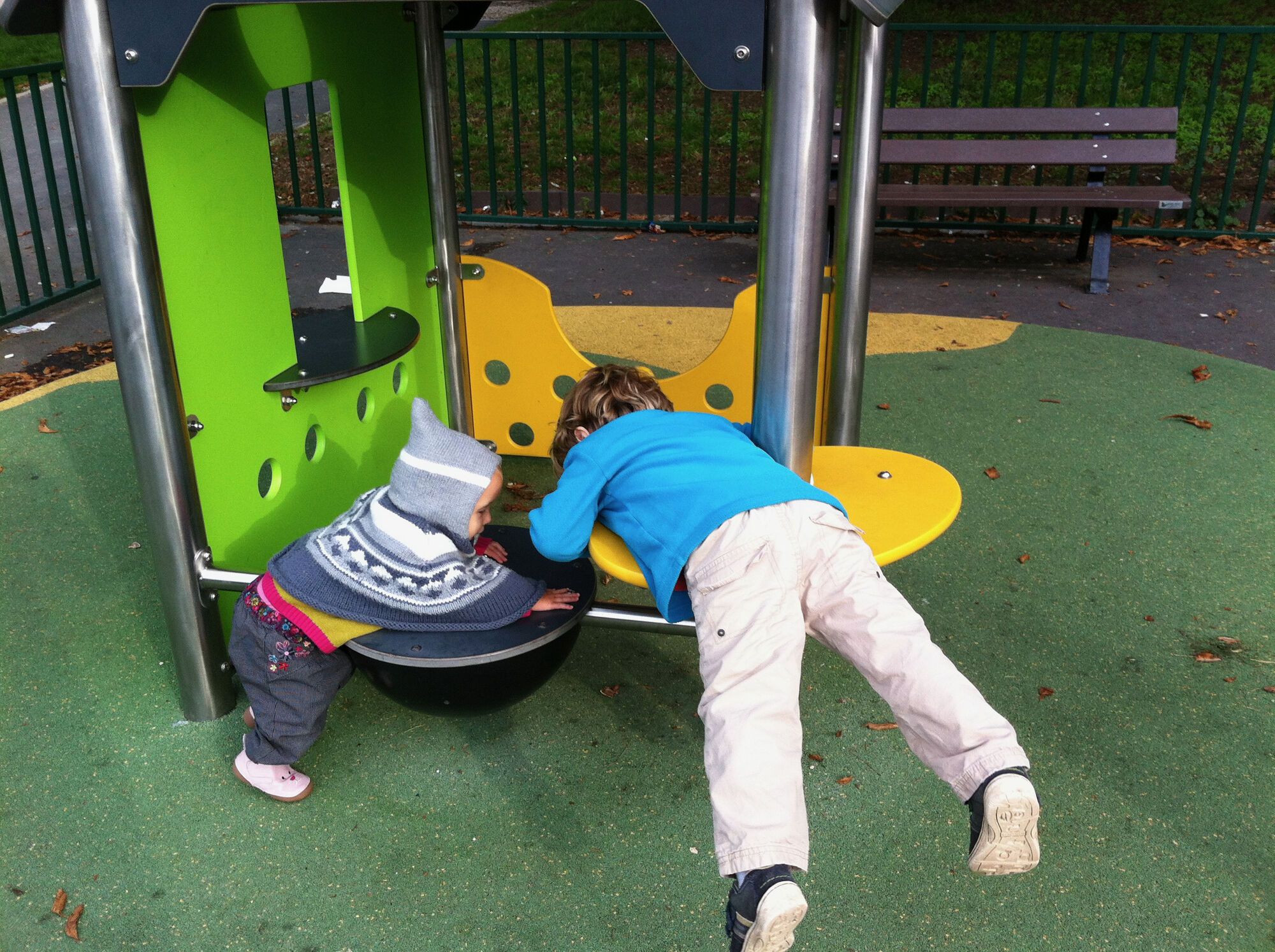 Au parc de Jeux