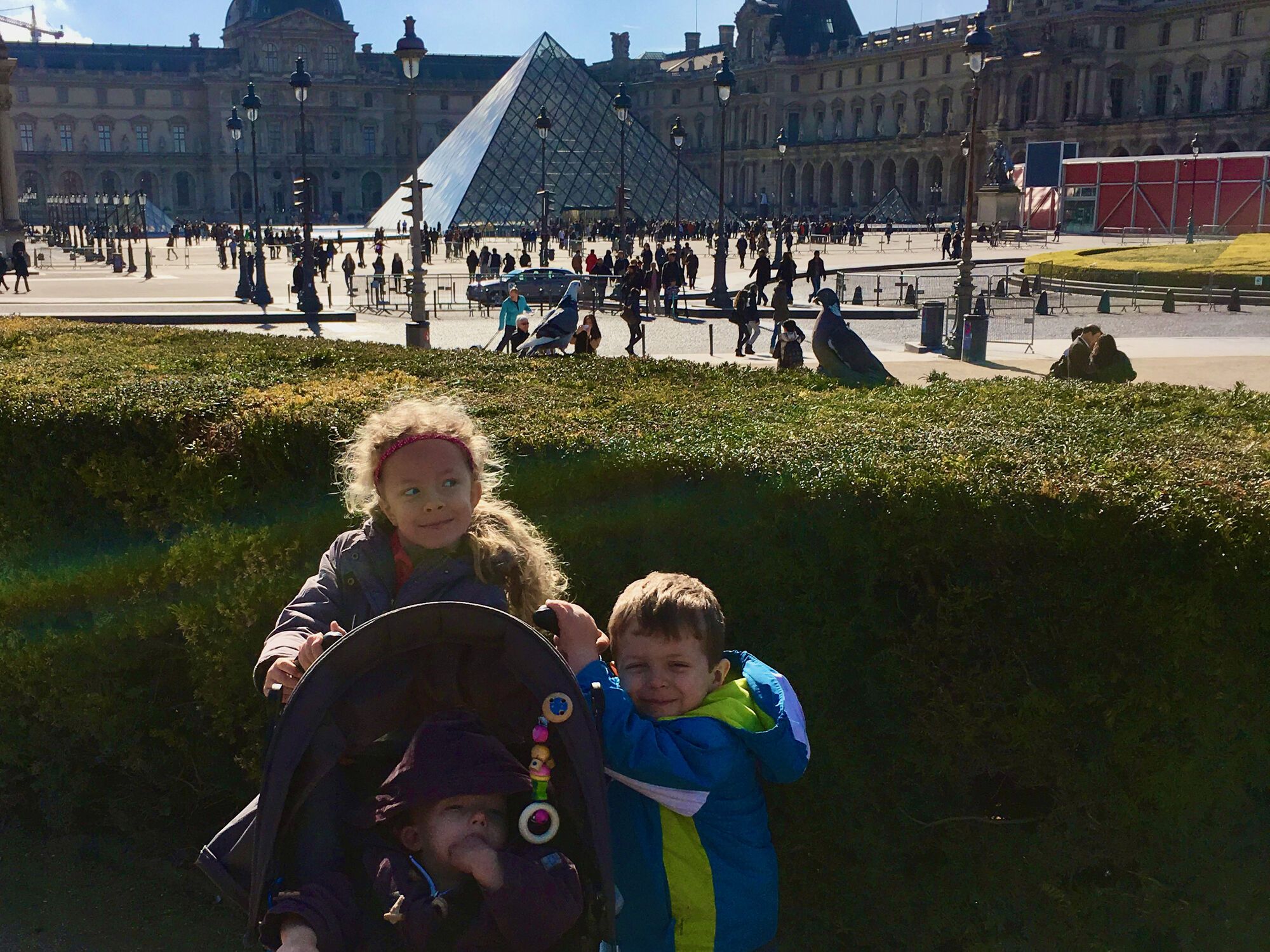 Visite aux égyptiens