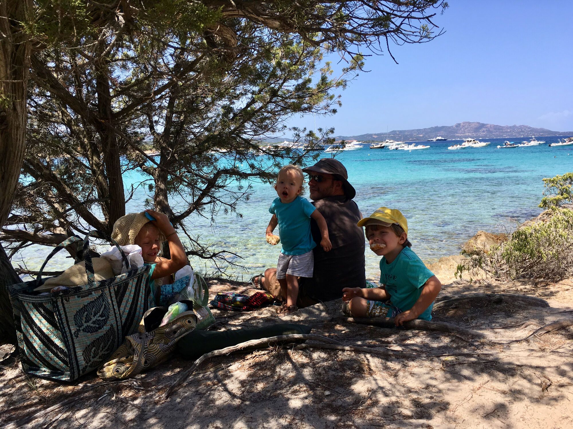 Départ de la Sardaigne