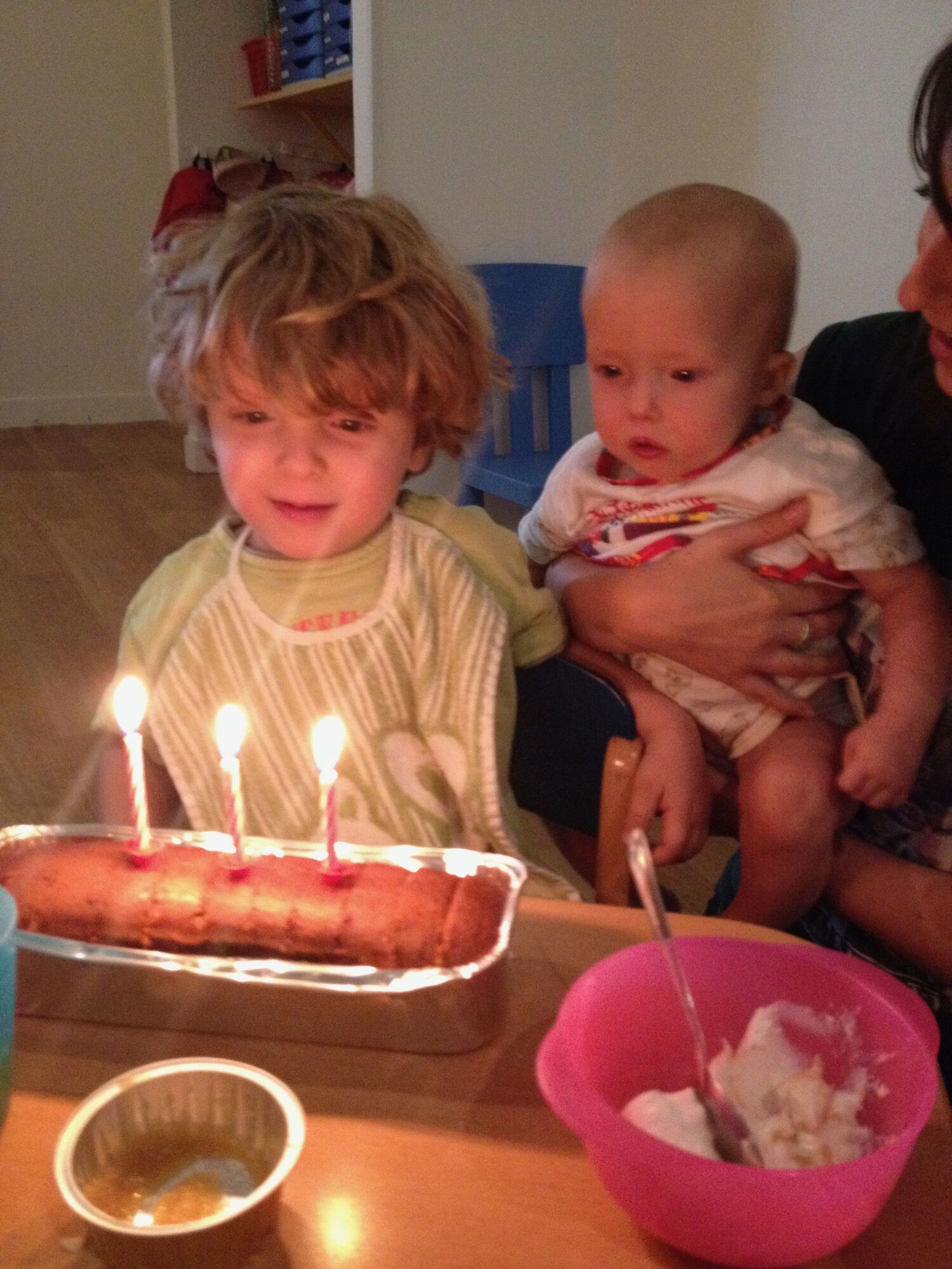Marion à la crèche