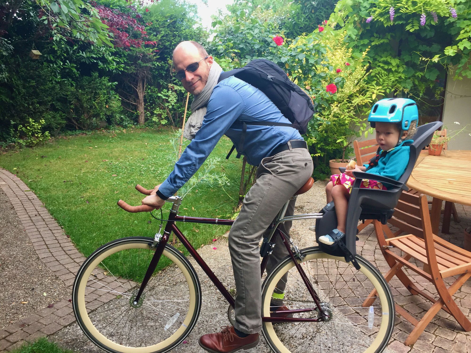 En route pour l'école, l'été