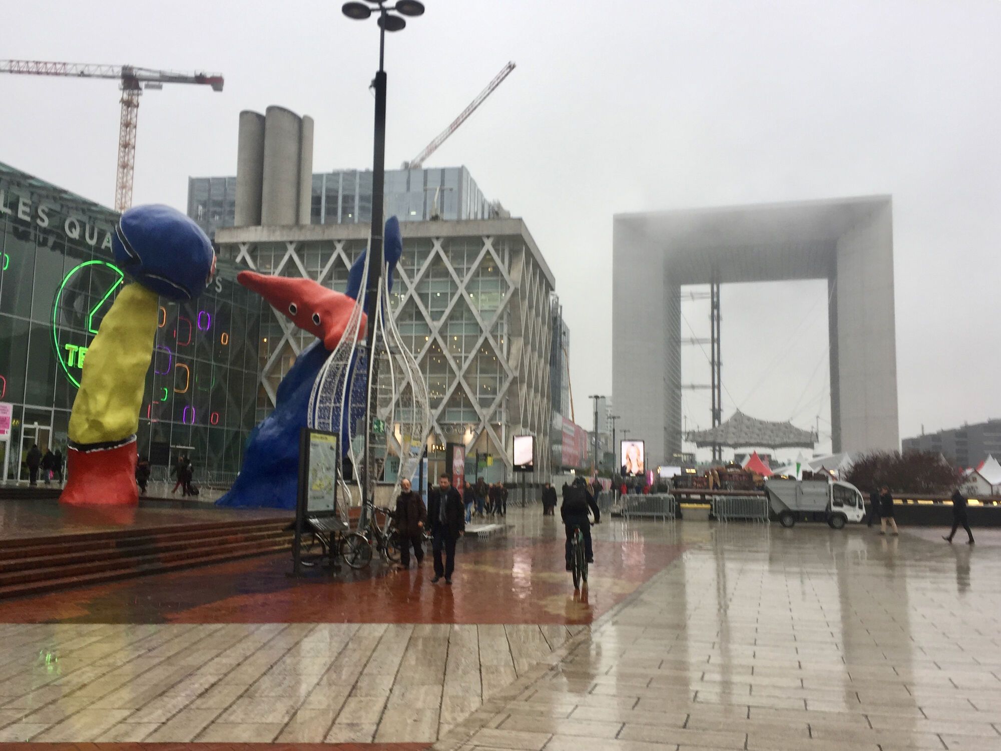 La défense à vélo