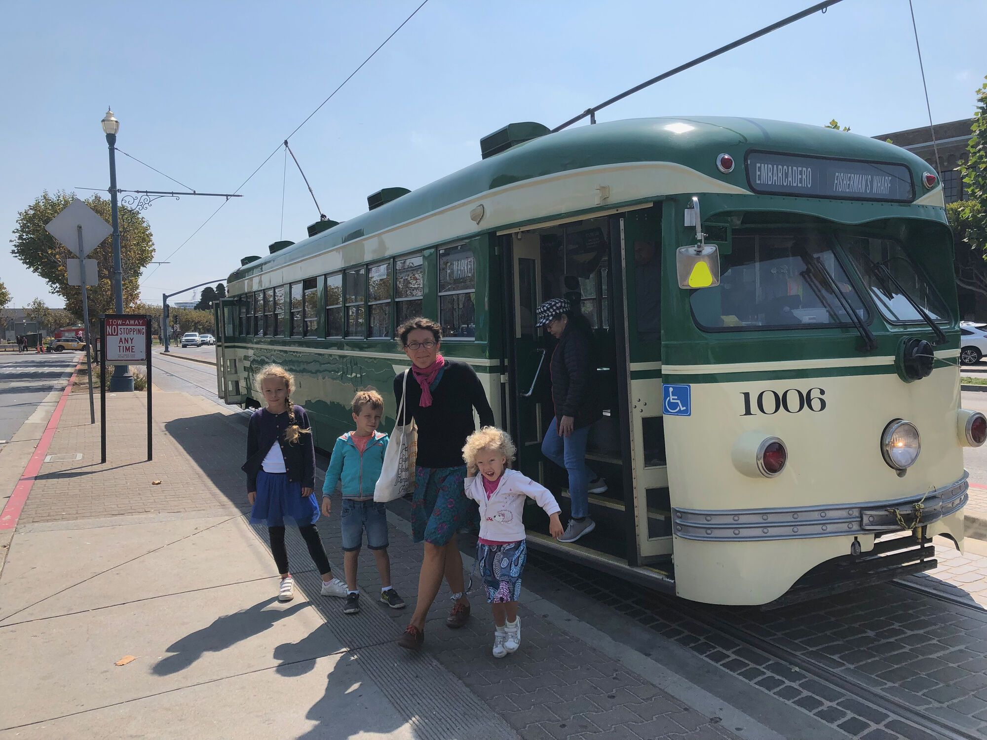 Touristes à San Francisco