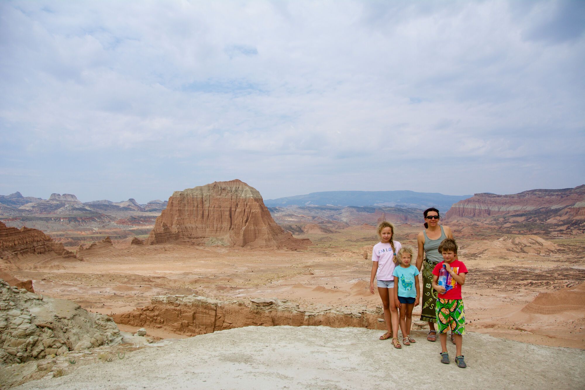 A travers Cathedral Valley