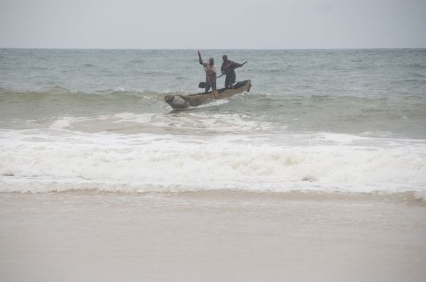 Pêcheurs surfeurs